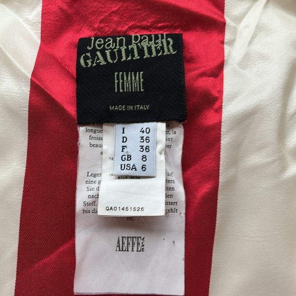 Jean-Paul Gutierre, rare iconic silk wrap skirt - Picture 8 of 10